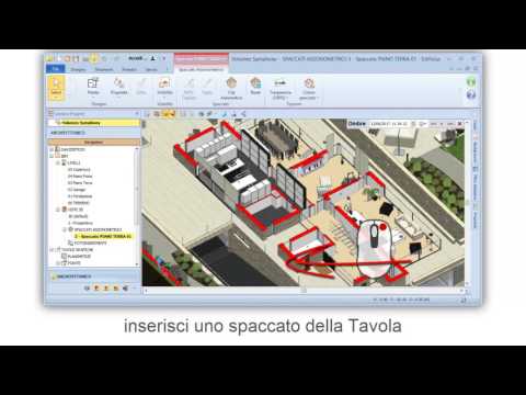 Creare uno spaccato assonometrico con un software BIM - BibLus