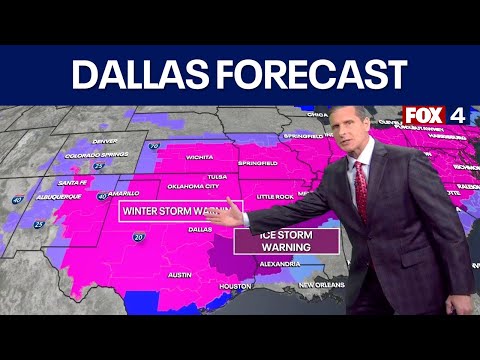 Dallas weather: Jan. 23 evening forecast