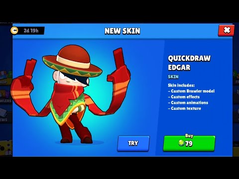 Brawl Stars - Quickdraw Edgar Skin