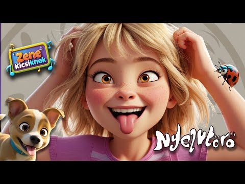 Nyelvtörő 🎶 | Vidám Magyar Gyerekdal – Logopédiai Mondókák Gyerekeknek