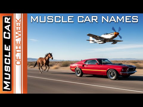 How Did These 6 Top Muscle Cars Get Their Names? | Muscle Car Of The Week
