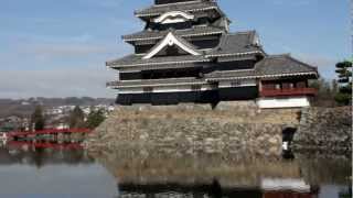 preview picture of video 'Matsumoto Castle 松本城 and Yudanaka Onsen Town'