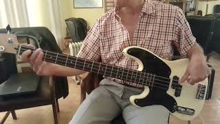 Video thumbnail for Squier Mike Dirnt Precision Bass with Wilkinson bridge and 250K pots by Santi66