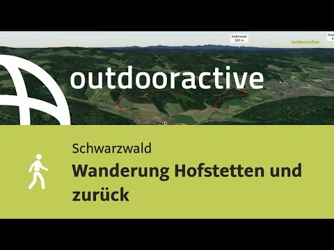 Wanderung Hofstetten und zurück