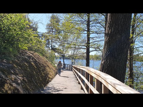 Sweden, Stockholm - Walking at Lake Magelungen #427