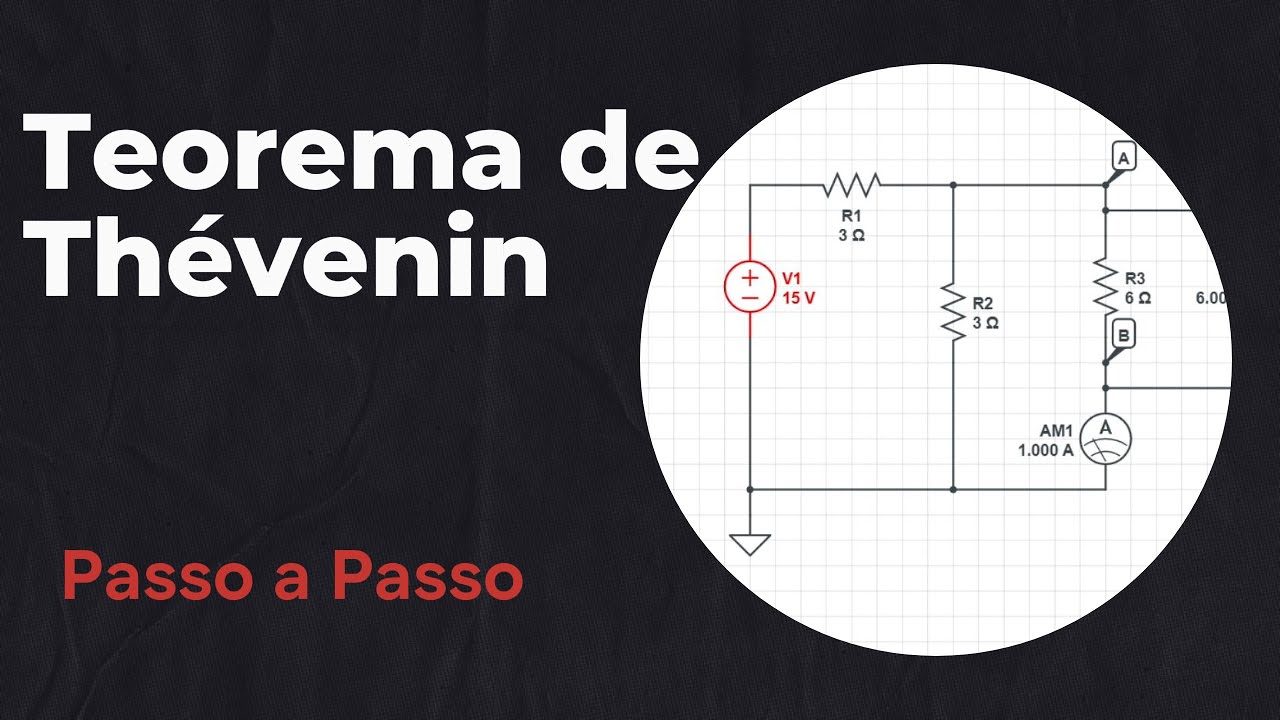 Teorema de Thévenin - Exercício Resolvido #resistor #resistores #teoremadethévenin
