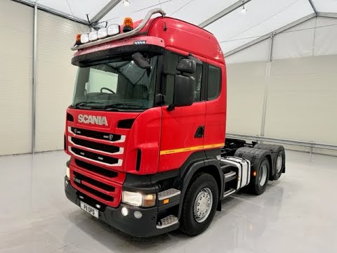P11 OPD - Scania R480 Rear Lift Highline Tractor Unit | Law Truck Centre UK