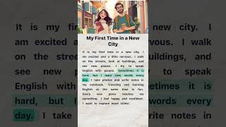 My First Time in a New City | English Reading and Listening Practice #englishforbeginners