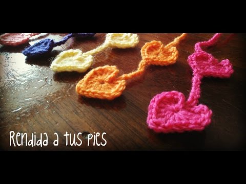 Corazón al crochet
