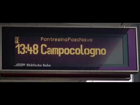 RhB Ansage - Regionalzug nach Campocologno - Einsendung