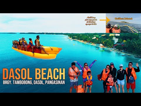 Exploring DASOL BEACH and COLIBRA ISLAND | Tambobong Beach Pangasinan | Paulina's White Beach Resort