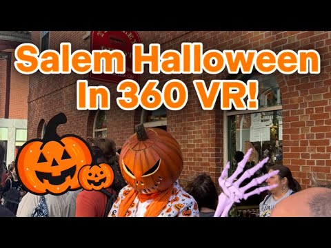 Walk in Salem, MA - 360 VR!