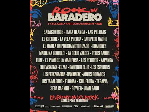 Rata Blanca en vivo - Baradero Rock 2026 - 4 de abril (Completo)