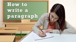 How to Write a Paragraph in English