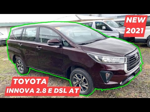 NEW 2021 TOYOTA INNOVA 2.8 E DSL AT WALKAROUND [ PHILIPPINES ]