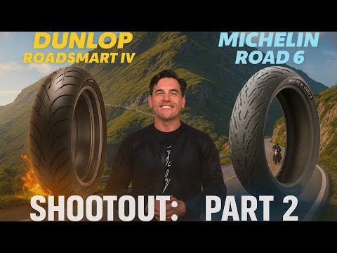 Dunlop vs. Michelin: Ultimate Motorcycle Sport Touring Tire Showdown, Part 2 - The Canyons