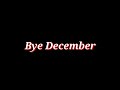 Bye December 😔 | Whatsapp Status | December Poetry | Urdu Poetry | Last December Status