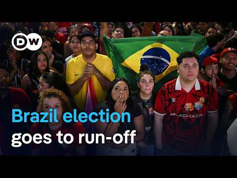 Right-wing challenger Flavio Bolsonaro wins first round over incumbent Lula | DW News