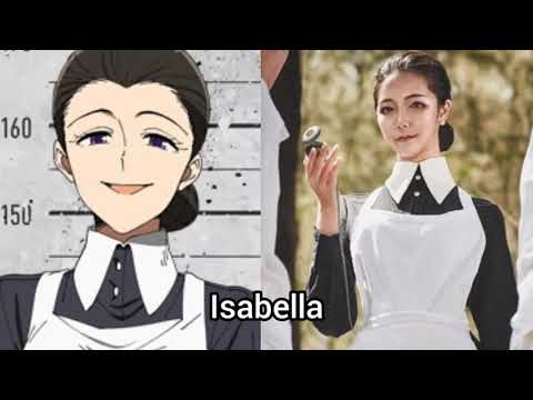 The Promised Neverland Characters Real life