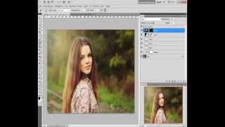 Смотреть онлайн Как обработать фотографию в фотошопе