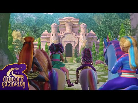 Sapphire Students find an ANCIENT HIDDEN TEMPLE! Unicorn Academy 20 Mins Compilation | Kids Cartoon