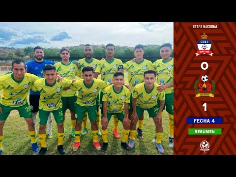 MUNICIPAL JAZÁN vs UNIÓN SANTO DOMINGO (0-1) | RESUMEN - Etapa Nacional Fecha 4 | Copa Perú 2023