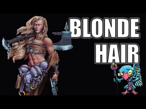 How to Paint Blonde Hair - HC 406
