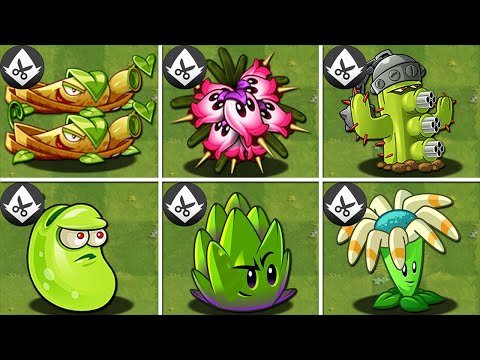 All PIERCING Plants Power-Up! in Plants vs Zombies 2 Final Bosses
