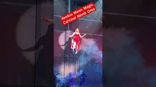 Beautiful show, Voodoo Moon, on  Carnival Mardi Gras #cruiselife #cruiselife #cruiseadventures