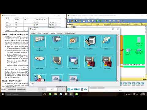 [CCNAv6 S4] 3.5.3.4 Packet Tracer - Configure and Verify eBGP