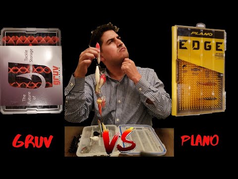 Plano Edge Crankbait Box vs Gruv Fishing Hardbait Box