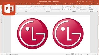 How to create LG logo in Microsoft PowerPoint (Tutorial)