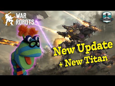 War Robots Update 8.1 Overview + Reaction - New Titan Indra - 4K Ultra HD