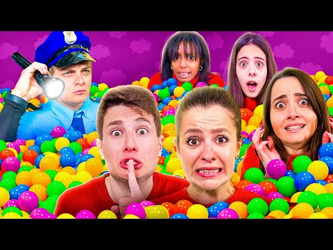 LET'S PLAY HIDE AND SEEK WITH THE PLAYGROUND GUARD!!🤫