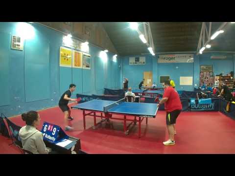 Ferran Riera 1 - 3 Javier Moreno (CTT Calella 0 - 1 CTT Castelldefels)