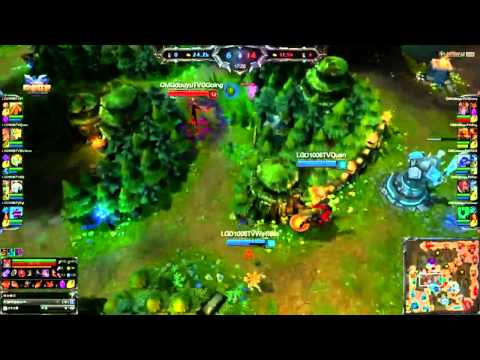 2014 LPL Summer W8D1: OMG vs LGD (G1)