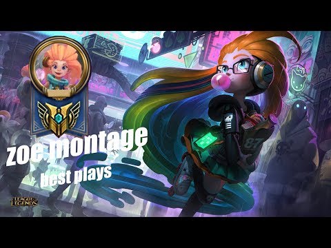 Zoe Montage - Melhores JOGADAS De Zoe S8 | HIGH ELO |