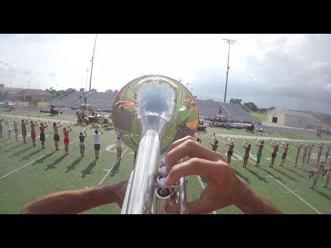 2018 Santa Clara Vanguard "Babylon" Mellophone Head Cam HD