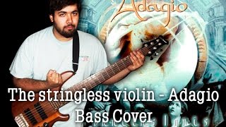 The stringless violin - Adagio / Bass Cover