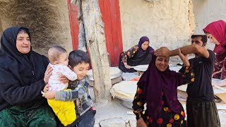 A day from baking bread to harvesting corn from the field: The life of the Atabak family