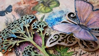 Fly a Mixed Media Canvas tutorial