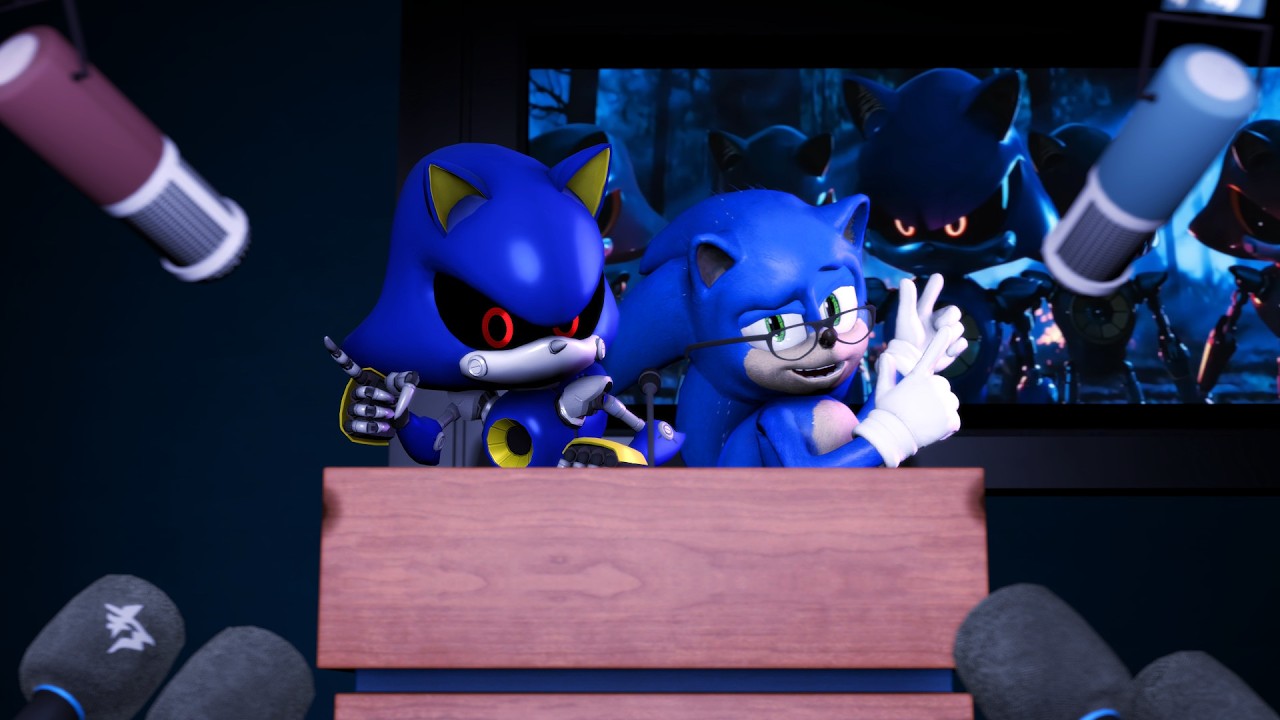 [SFM] Ben Schwartz as Metal Sonic pt 2