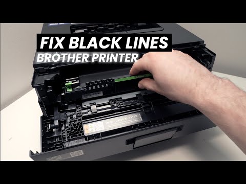 Brother Printer: How to Fix Black Lines Problem