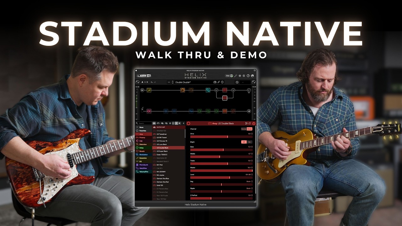 Line 6 Stadium Native (and it's FREE) // Full walk through, demo, and discussion - YouTube