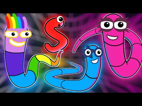 If Numberblocks were Snakes in Slither.io