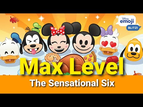 Max Level - The Sensational Six - Disney Emoji Blitz