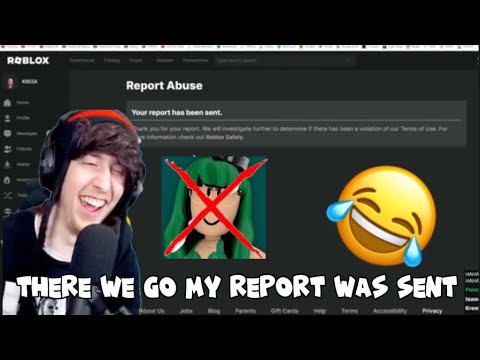 Kreekcraft Reported Lisa Gaming’s Roblox Game on stream LOL…