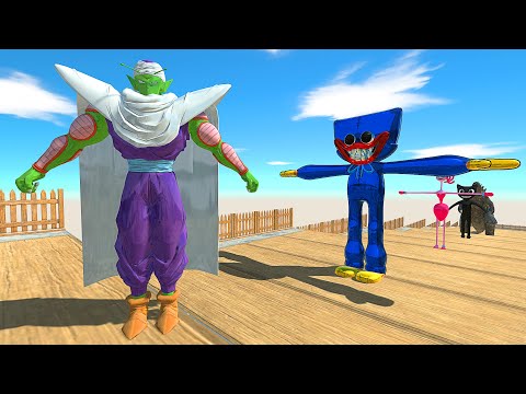 PICCOLO DEATH FALL VS GODZILLA - Animal Revolt Battle Simulator