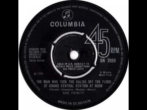UK New Entry 1966 (222) She Trinity - The Man Who Took The Valise Off The Floor Of Grand Central etc