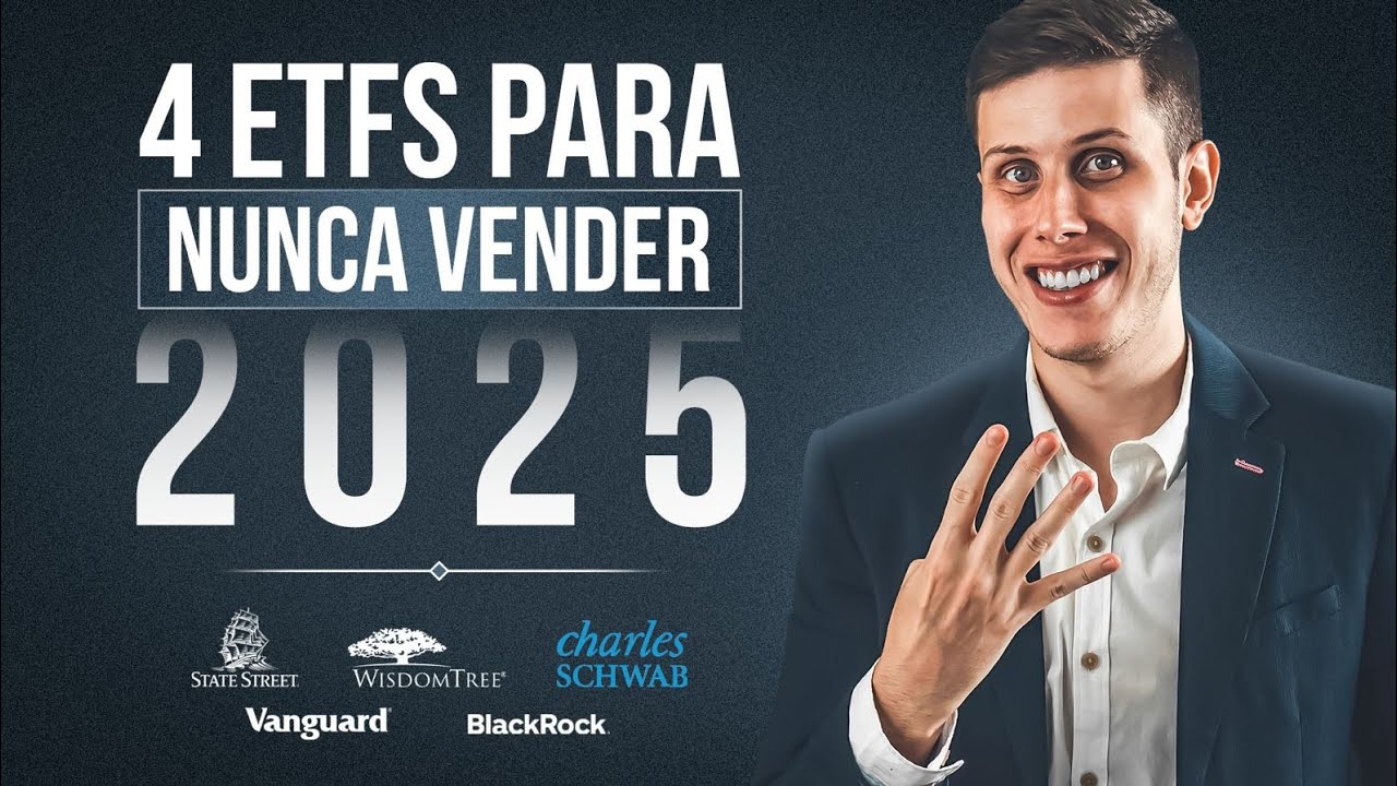 4 ETFs para investir pra SEMPRE e NUNCA vender